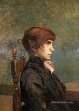 Jeanne Wenz post Impressionniste Henri de Toulouse Lautrec Peinture à l'huile